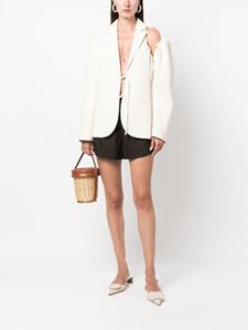 Jacquemus Asymmetrische blazer - Beige