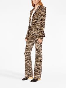 Rabanne Blazer met tijgerprint - Beige