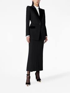 giorgioarmani Giorgio Armani Jack met enkele rij knopen - Zwart