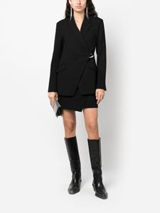Simkhai Eva blazer met gekruiste hals - Zwart