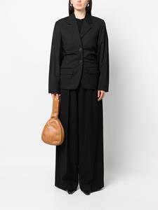 REMAIN Blazer met enkele rij knopen - Zwart