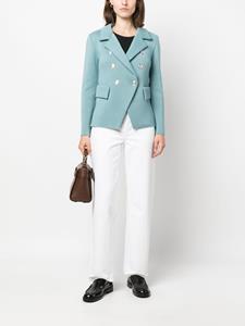 Charlott Blazer met dubbele rij knopen - Blauw