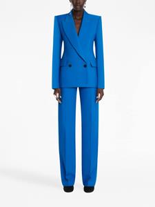 Alexander McQueen Colbert met dubbele rij knopen - Blauw