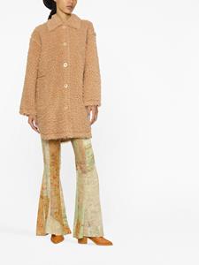 standstudio STAND STUDIO Shirtjack van imitatiewol - Beige