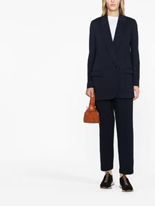 brunellocucinelli Brunello Cucinelli Colbert met enkele rij knopen - Blauw