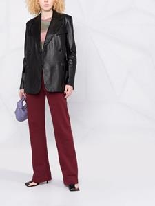 proenzaschouler Proenza Schouler Leren blazer - Zwart
