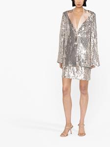 rotatebirgerchristensen ROTATE BIRGER CHRISTENSEN Blazer verfraaid met pailletten - Zilver