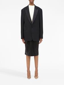 maisonmargiela Maison Margiela Wollen blazer - Zwart