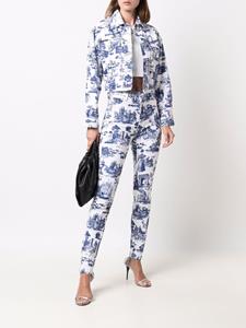 philippplein Philipp Plein Denim jack - Wit