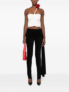 magdabutrym Magda Butrym Legging met sjerpdetail - Zwart