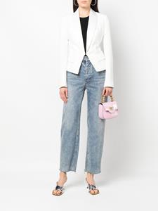 philippplein Philipp Plein Colbert met enkele rij knopen - Wit