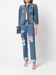 Retrofete Denim jack - Blauw