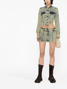 Denim jack - Groen