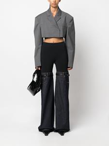 alessandrovigilante ALESSANDRO VIGILANTE Cropped blazer - Grijs