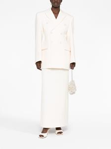 WARDROBE.NYC Blazer met dubbele rij knopen - Beige