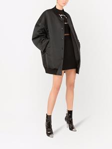 dolce&gabbana Dolce & Gabbana Bomberjack met logolabel - Zwart