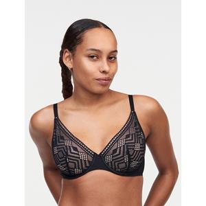 Passionata Ondine BH met beugel, zwart