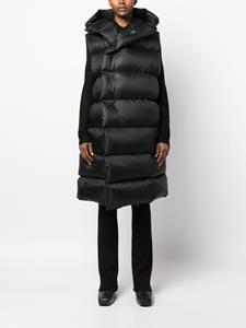 rickowens Rick Owens Bodywarmer met capuchon - Zwart