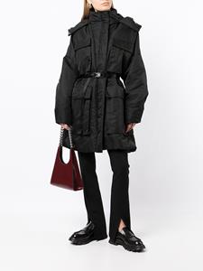 Goen.J Parka met capuchon - Zwart