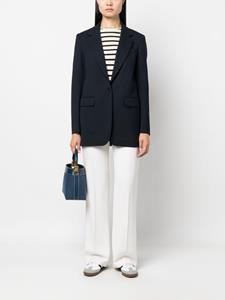 P.A.R.O.S.H. Blazer met enkele rij knopen - Blauw