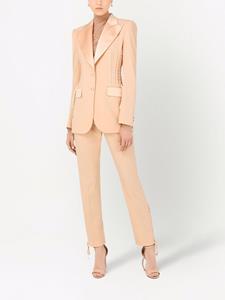 dolce&gabbana Dolce & Gabbana Blazer met enkele rij knopen - Roze