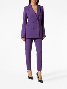 philippplein Philipp Plein Cady blazer met dubbele rij knopen - Paars