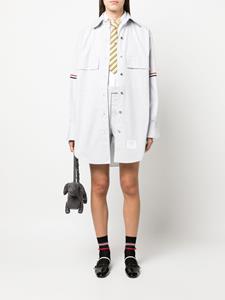 thombrowne Thom Browne Gestreepte shorts - Grijs