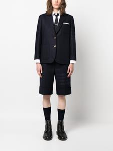 thombrowne Thom Browne Blazer met enkele rij knopen - Blauw