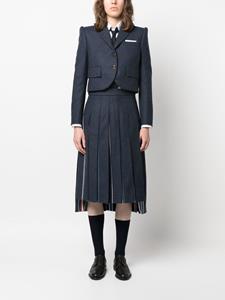 thombrowne Thom Browne Blazer met enkele rij knopen - Blauw