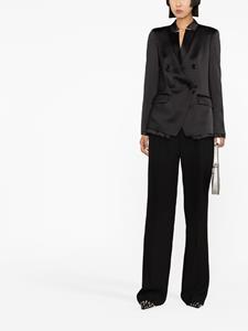blancavita Blanca Vita Blazer met dubbele rij knopen - Zwart