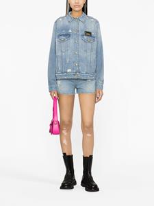 dolce&gabbana Dolce & Gabbana High waist shorts - Blauw