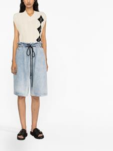 natashazinko Natasha Zinko Denim shorts - Blauw