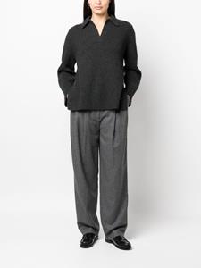 TOTEME Geplooide broek - Grijs