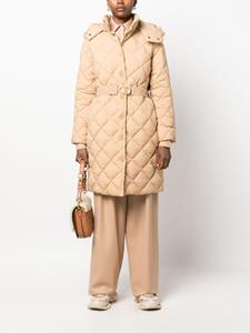 TWINSET Gewatteerde jas - Bruin