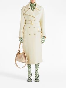 ETRO Jas met ceintuur - Beige
