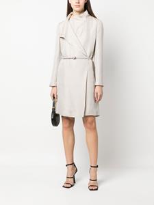 giorgioarmani Giorgio Armani Jas met ceintuur - Beige