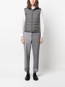thombrowne Thom Browne Bodywarmer met vier strepen - Grijs
