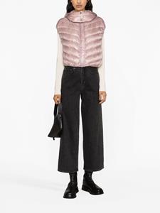 Herno Cropped bodywarmer - Paars