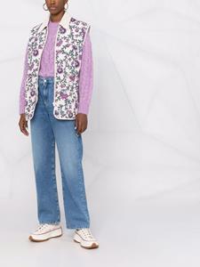 isabelmarant ISABEL MARANT Gilet met bloemenprint - Beige