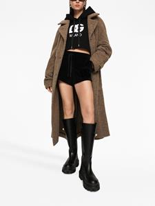 dolce&gabbana Dolce & Gabbana Jas met gekerfde revers - Bruin