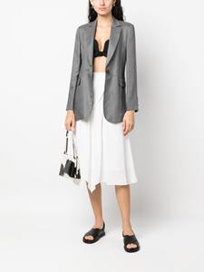 Blanca Vita Blazer met enkele rij knopen - Grijs