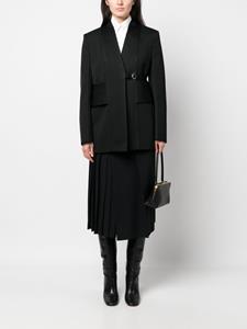 Jil Sander Asymmetrische blazer - Zwart