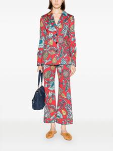 ladoublej La DoubleJ Blazer met bloemenprint - Rood