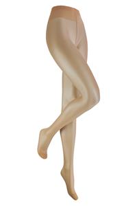 15 denier satin sheers panty van lycra