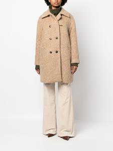 Fay Jas met dubbele rij knopen - Beige