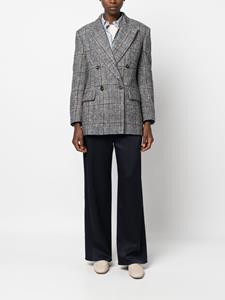 brunellocucinelli Brunello Cucinelli Blazer met dubbele rij knopen - Grijs