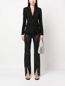 P.A.R.O.S.H. Blazer met enkele rij knopen - Zwart