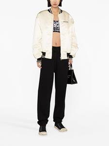 palmangels Palm Angels Bomberjack met logoprint - Beige