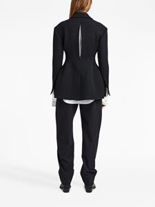 proenzaschouler Proenza Schouler Blazer met enkele rij knopen - Zwart