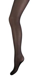 20 denier panty met glitter naad